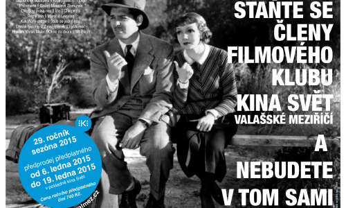 Staňte se členy filmového klubu kina Svět
